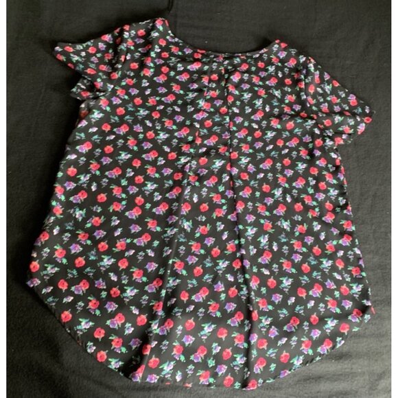 Premise Studio Womens Floral Print Blouse Size XLarge Polyester - Picture 11 of 12